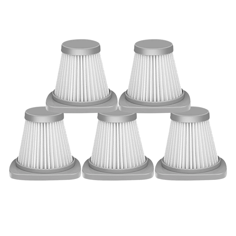 

5 Pcs Vacuum Cleaner HEPA Filter Replacement Spare Parts Accessories For Midea Vacuum Cleaner Accessories SC861 SC861A