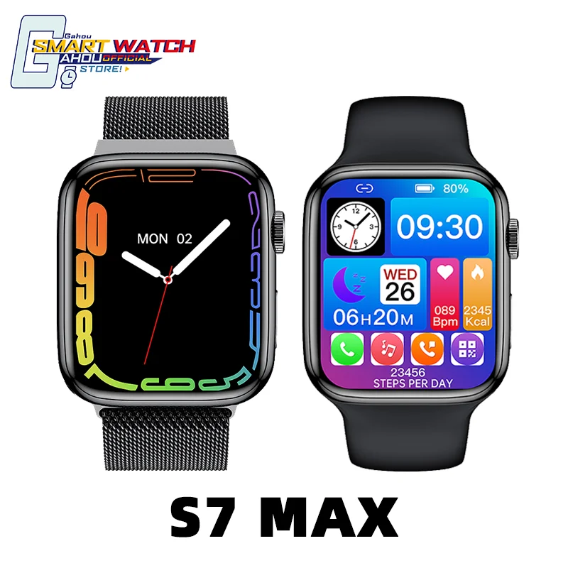 

IWO S7 Max Smart Watch Men 2022 1.82" Dial Call Fitness Tracker NFC For Men Women Smartwatch Pk DT7 Plus W37 GW67 PRO MAX P7 Max