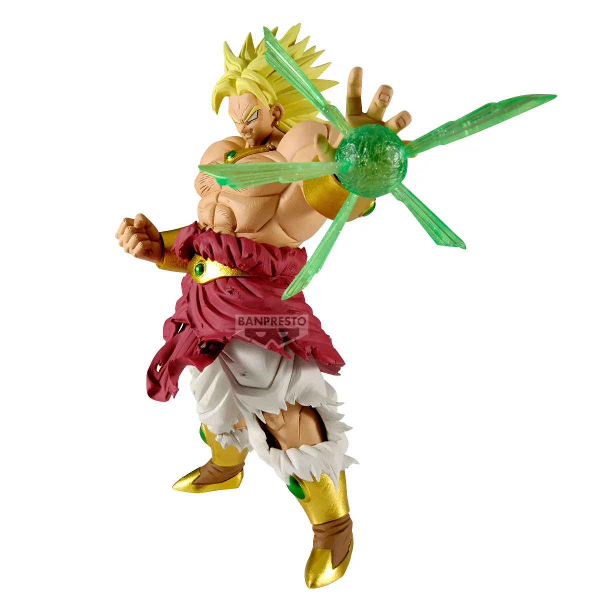 Фото Оригинальная фигурка BANDAI Broly Legendary SSJ GxMateria Dragon Ball Z Kiken na Futari Super Senshi wa Nemurenai, игрушечная модель №3