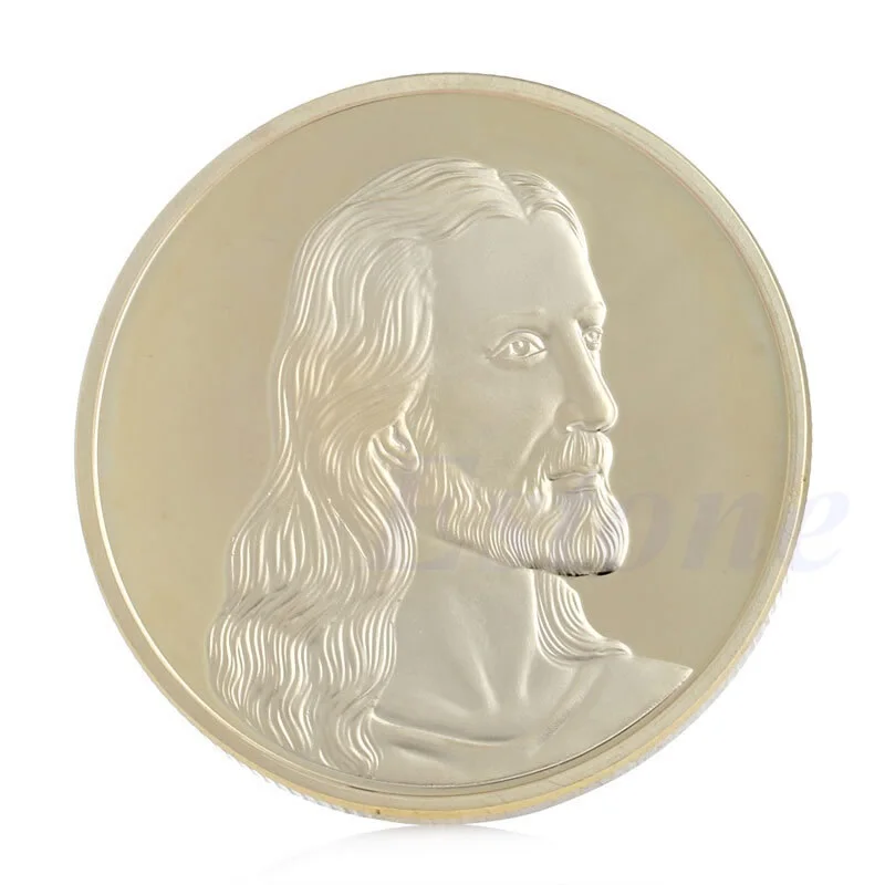 

Jesus Last Supper Gold Plated Souvenir Coin Art Collection Collectible Christmas