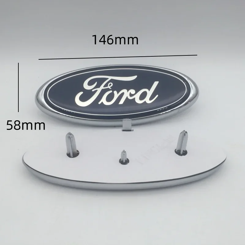 

1 шт. 3D для Ford синего автомобиля, передняя голова, капот, эмблема, задний хвостовой бампер, багажник, чехлы на руль, наклейка, значок, наклейка, стиль