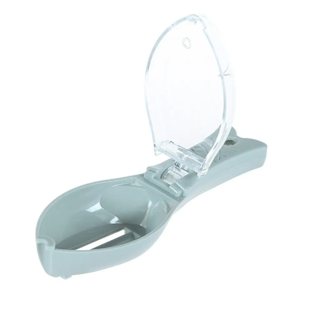 

All Plastic Fish Scales Remover Cleaner Skinner Scaler With Cap Fast Cleaning Fish Skin Descaler Plastic Kitchen Fish Tools