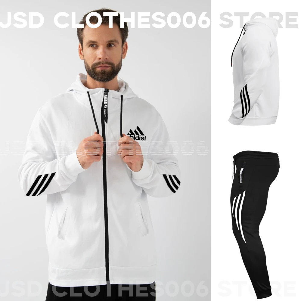 

Спортивные костюмы для мужчин и женщин, спортивные костюмы с графическим принтом, косым капюшоном на молнии, свитером и брюками, брендовый к...