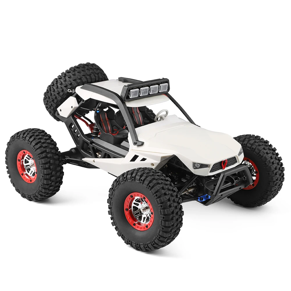 

12429 1:12 RC Car Crawler 40km/h 4WD 2.4G Electric Car with Head Lights All Terrain RC Off-Road Car Gift for Kid Adult