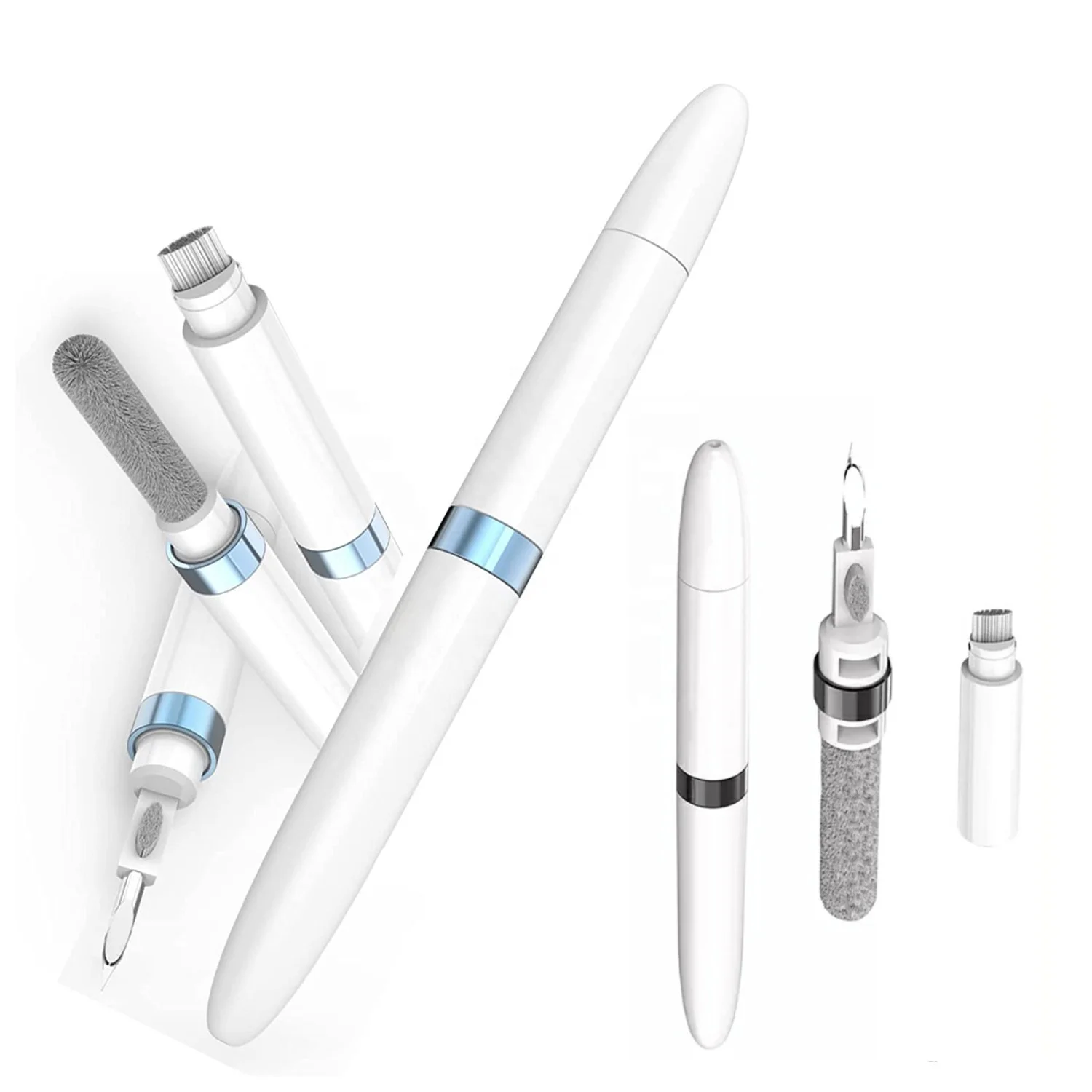 

Earbuds Cleaning Pen 4 In 1 Multi-Function Cleaner Kit for Airpods Pro 1 2 3 Earphones Cleaner Tools for Huawei Samsung Xiaomi