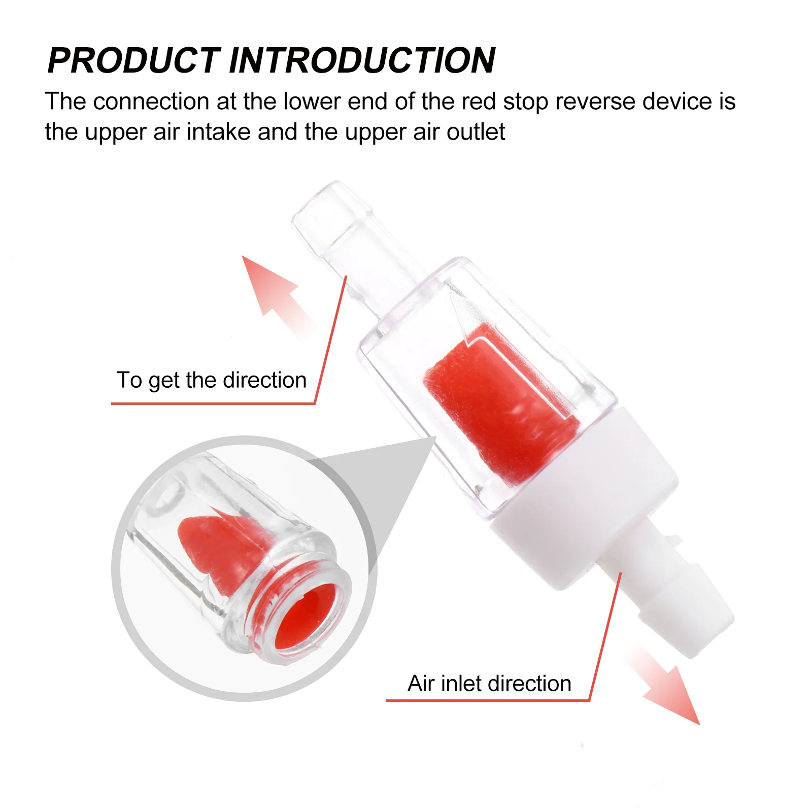 40 шт. обратный клапан воздушного насоса односторонние аксессуары для аквариума