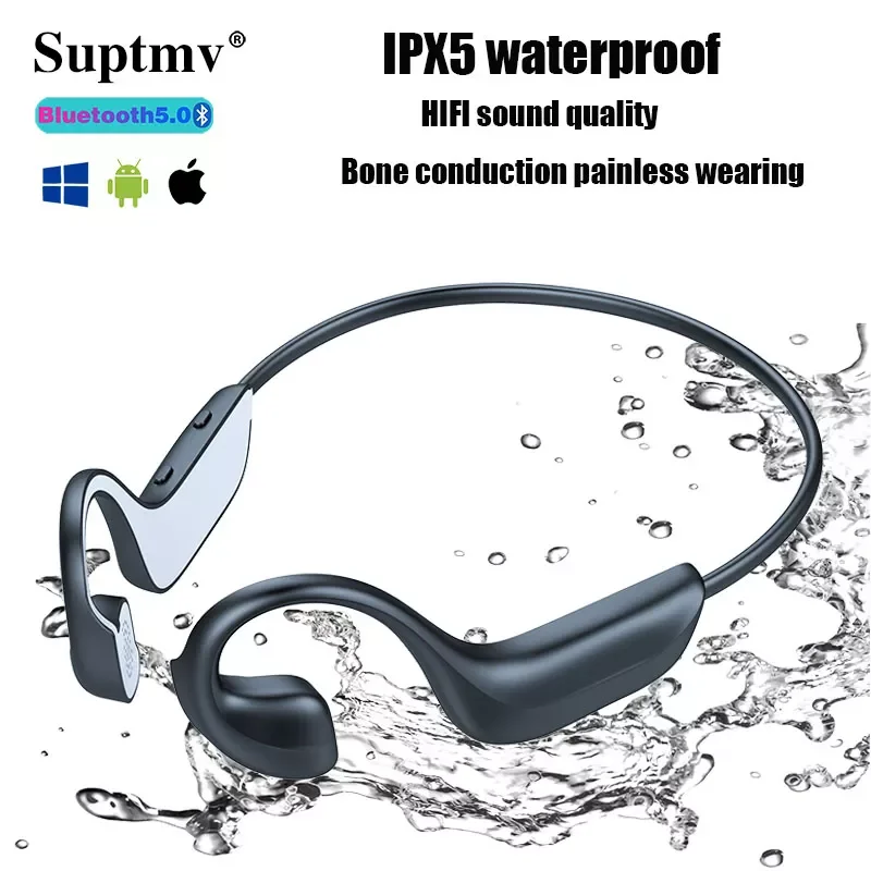 

G100 Wireless Bluetooth Headphones Surround Sound Bone Conduction Earphones Waterproof Sport Noise Reduction Earbuds Earphone