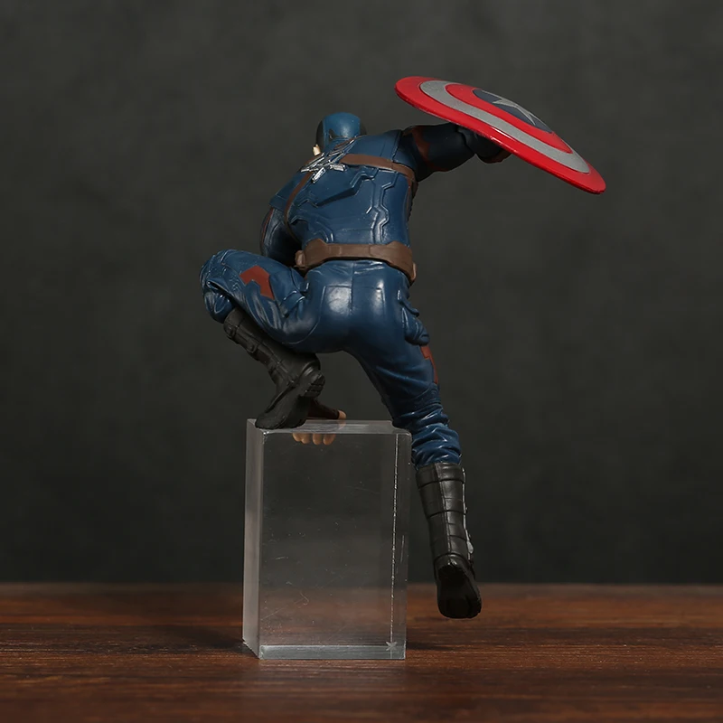 Фигурка Мстителей Капитан Америка Человек-паук Железный человек Марк МК 50 ПВХ