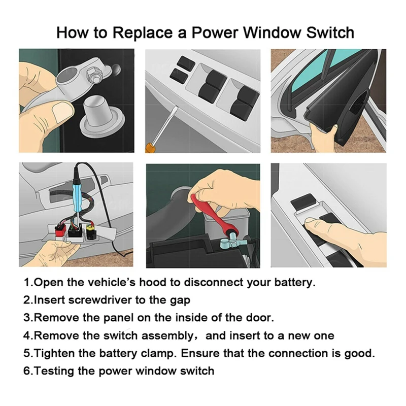 4 шт. колпачок кнопки переключения стеклоподъемника для Mercedes-Benz C-Class W204 S204 W212 W246 W166