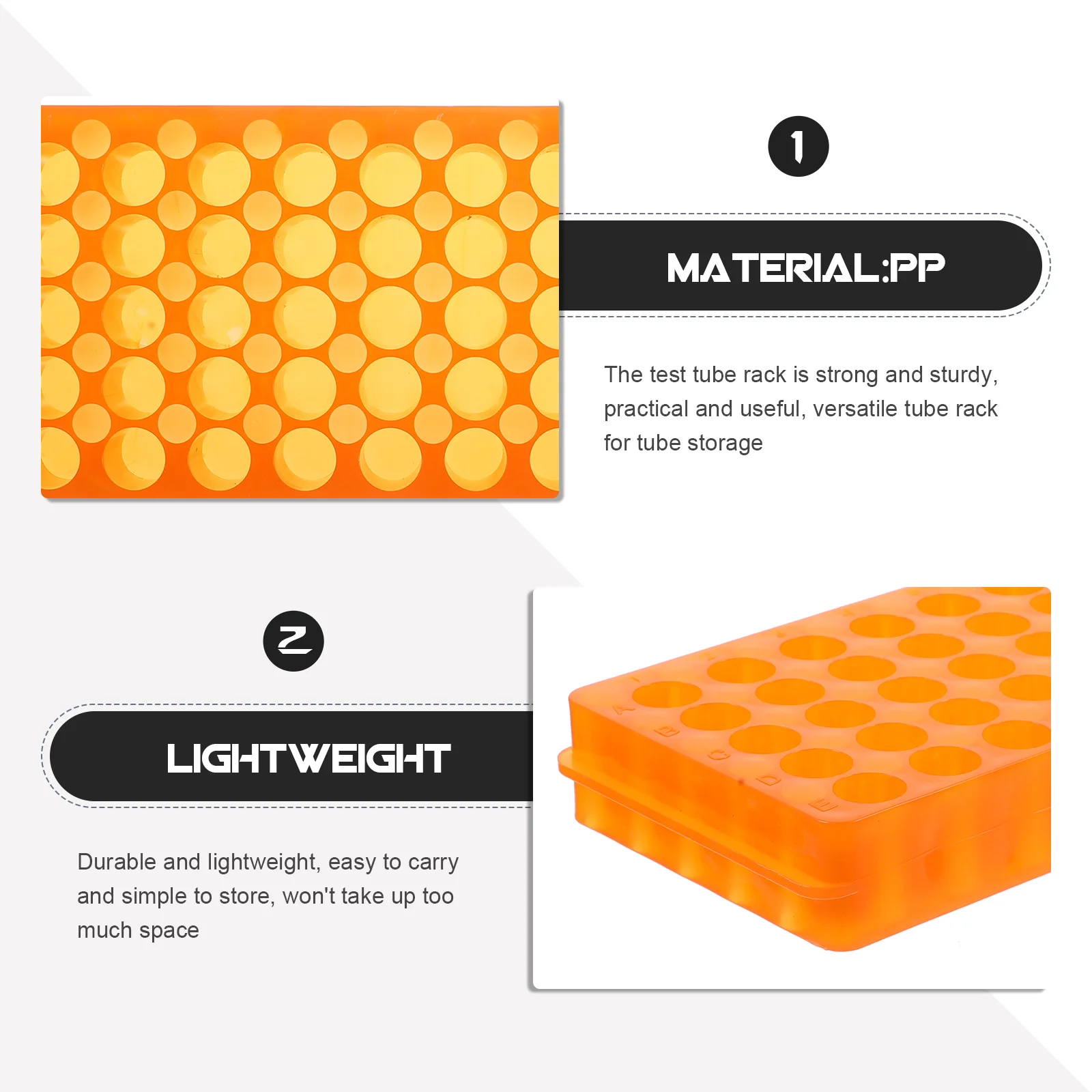 Рисунок 6 - Пластиковая стойка для пробирок