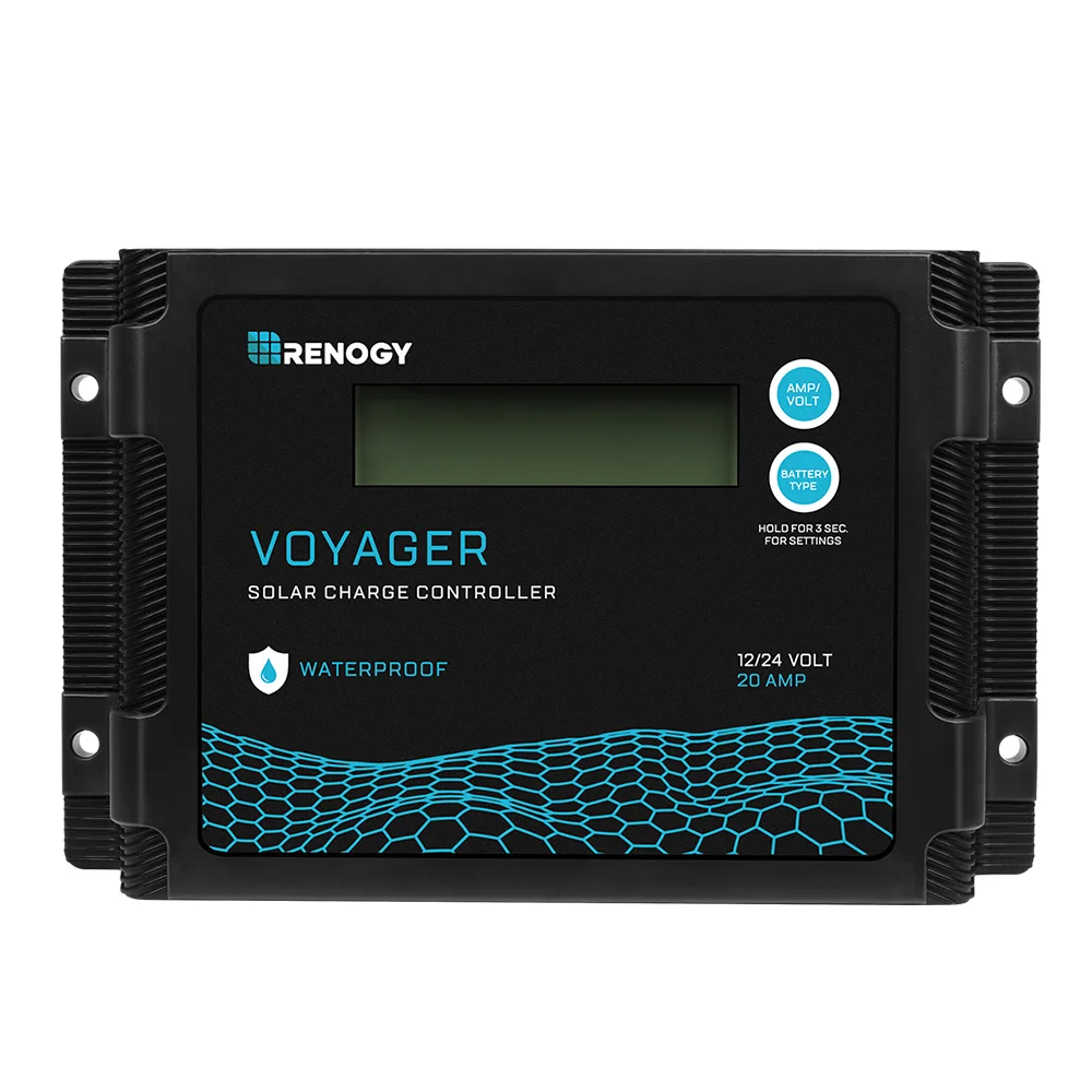 Renogy Voyager Waterproof 20A PWM Solar Controller 12V Volt 