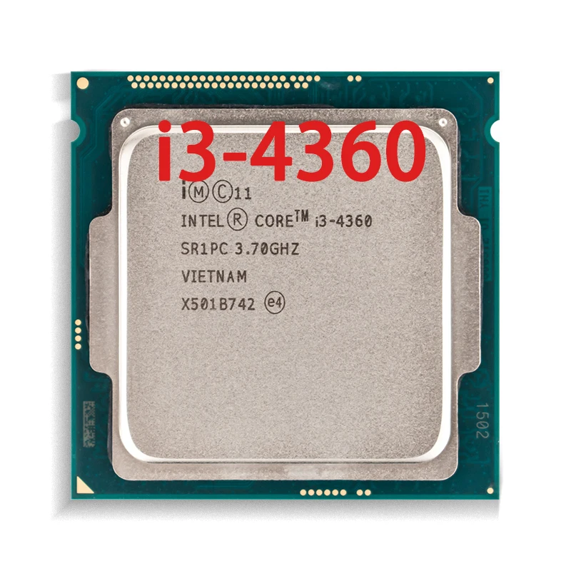 

Процессор Intel Core i3-4360 i3 4360 3,7 ГГц двухъядерный четырехпоточный 4 Мб 54 Вт LGA 1150