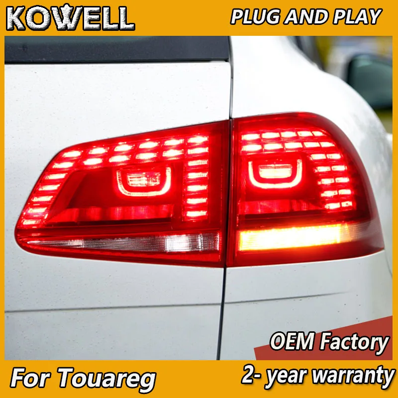 

Car Styling for VW Touareg Taillight 2011-2018 Touareg Tail Light Volkswagen Rear DRL Fog Brake Reversing Turn Signal