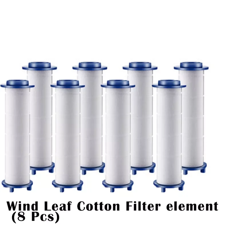 

8Pcs Shower Head Filter Cotton Set Used for Cleaning and Filtering Shower Head