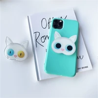 ins cat phone holder special shaped cartoon acrylic foldable phone grip for iphone samsung xiaomi phone accessories
