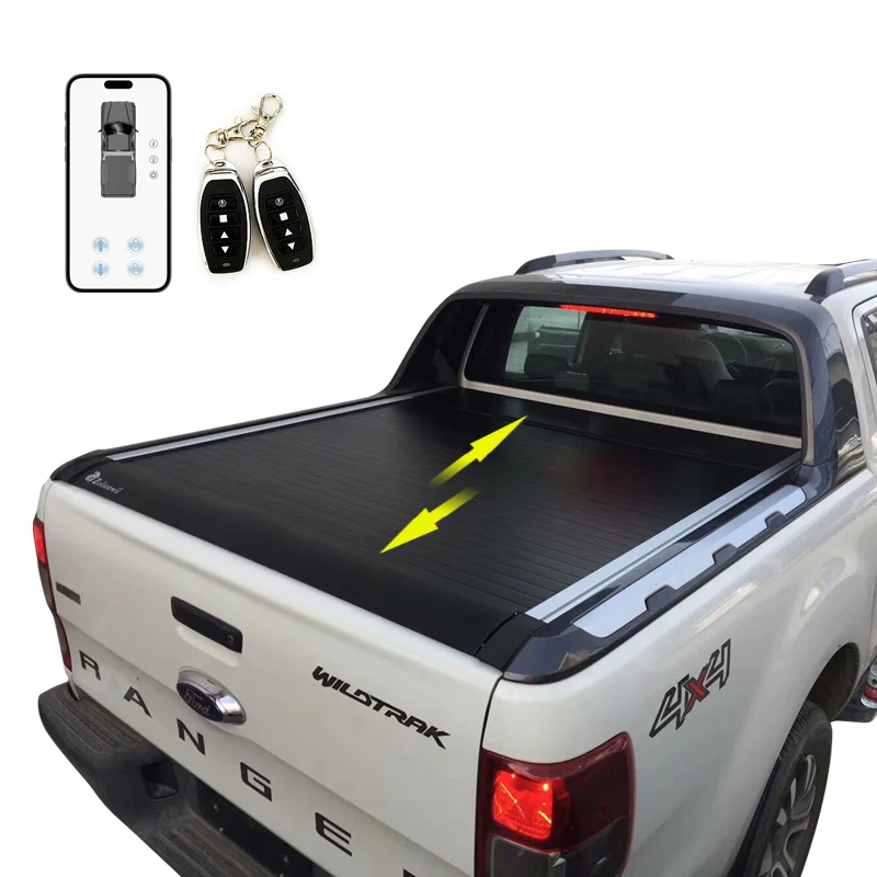 Zolionwil Tapa De Cubierta Para Pick Up Hard Roll Bed Liner Truck Electric Retractable Tonneau Cover для Ford Maverick