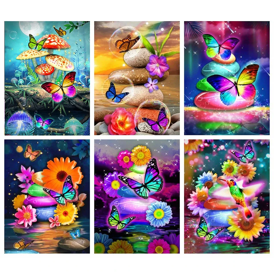 

Вышивка крестиком, алмазная живопись, Орхидея, камень, цветок, полная квадратная, круглая, дрель, Цветочная бабочка, вышивка, мозаика, домашний декор, подарок «сделай сам»