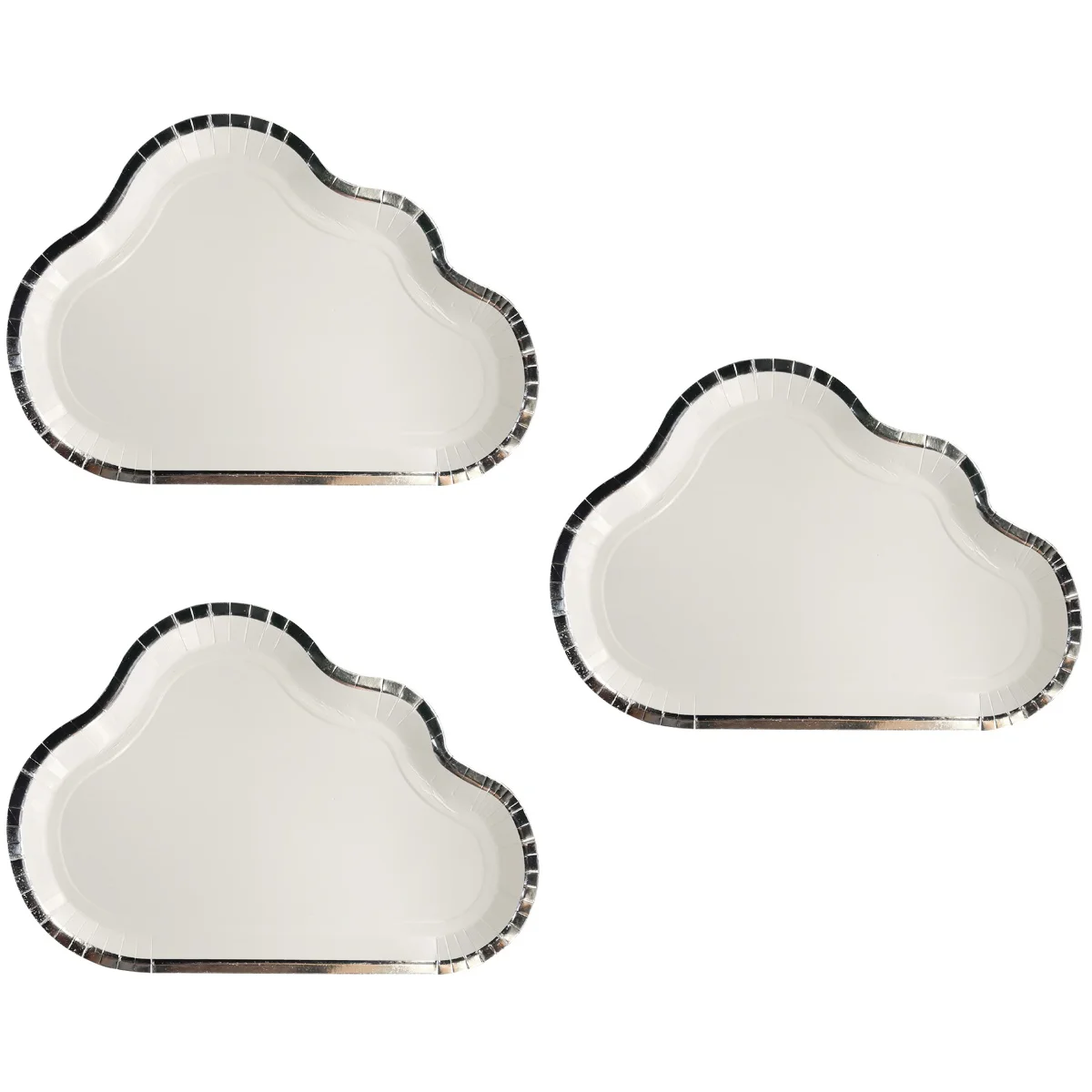 

Тарелки, бумажные тарелки для вечерние, большие объемы, декоративные тарелки для детского десерта, салата, одноразовые белые тарелки