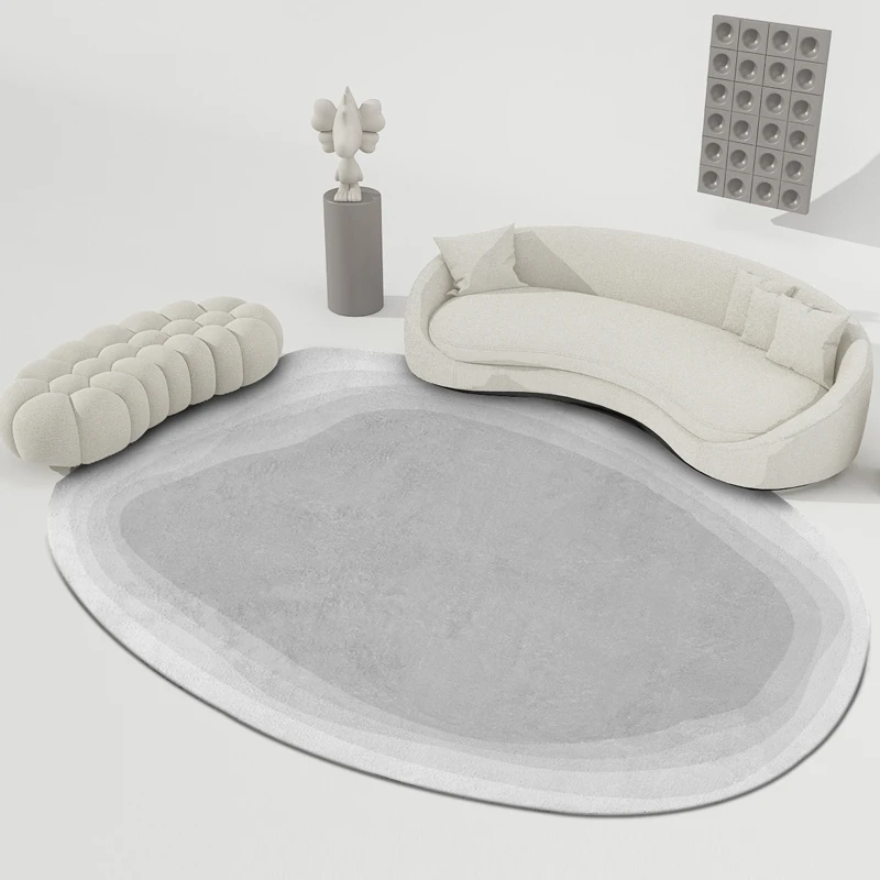 

Shaped Rug Kids Bedroom Bedside Rugs Carpets Large Area Mat Living Room Geometric Carpet Home Sofa Table Decor Mat Soft