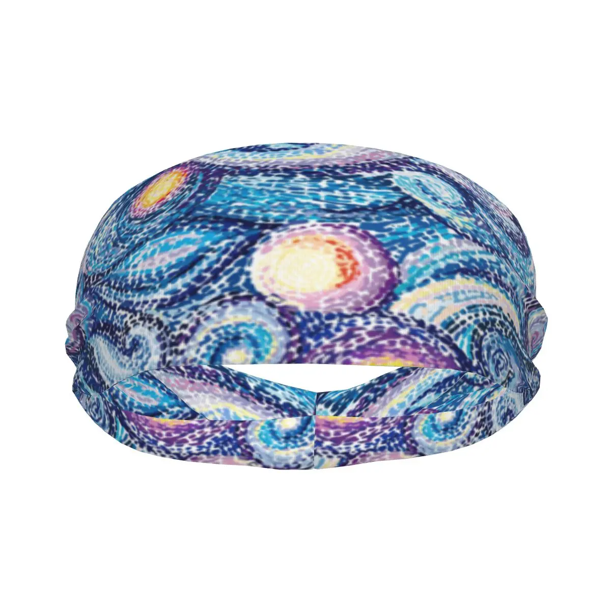 

Headband Night Sky Stars Dots And Points Headwrap Hairband for Tennis Gym Fitness Headwear Hair Accessories