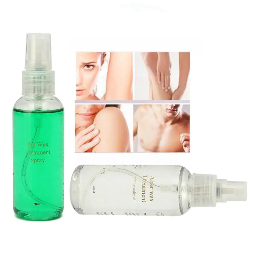 

New Smooth Body Hair Removal Spray Pre & After Hair Nursing Cleaning Removal Wax Sprayer Fluids Liquid Treatment Wax V1g5