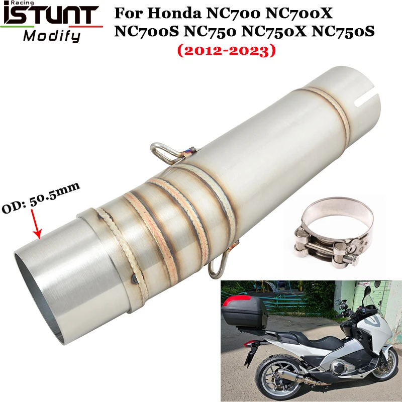 

Выхлопная система для мотоцикла, выхлопная система для Honda NC700 NC700X NC700S NC750 NC750X NC750S 2012-2023