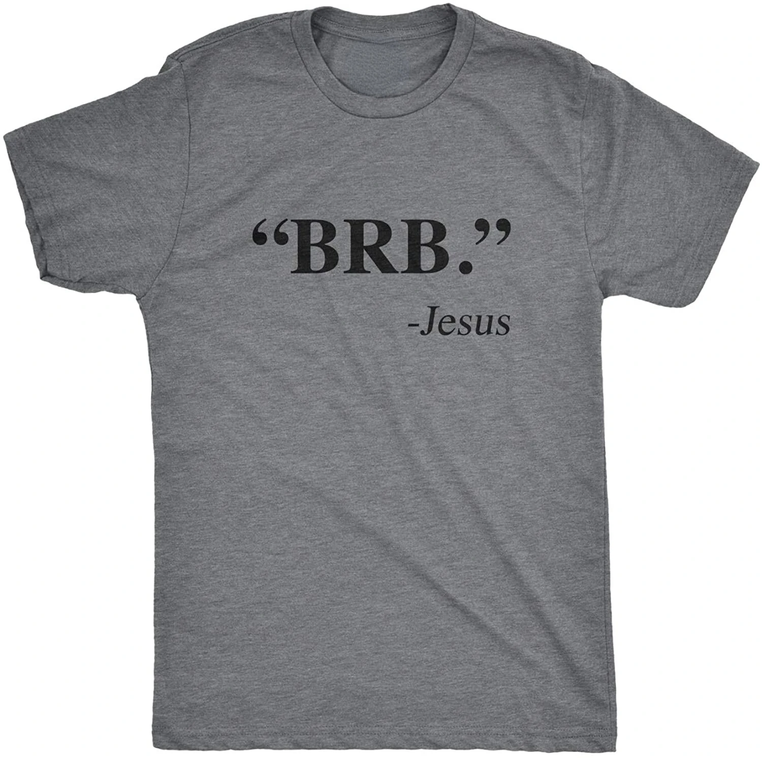 

Мужские футболки с изображением BRB и Иисуса, забавная Пасхальная футболка с изображением Христианской Религиозной церкви и веры