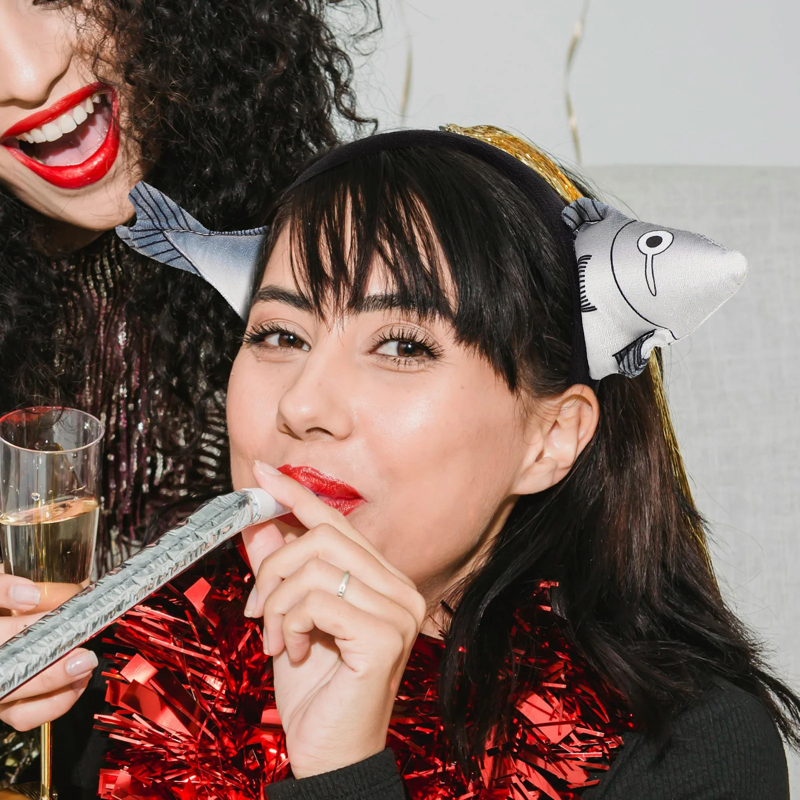 2 шт. повязка на голову с соленой рыбой товары для вечеринок головной убор