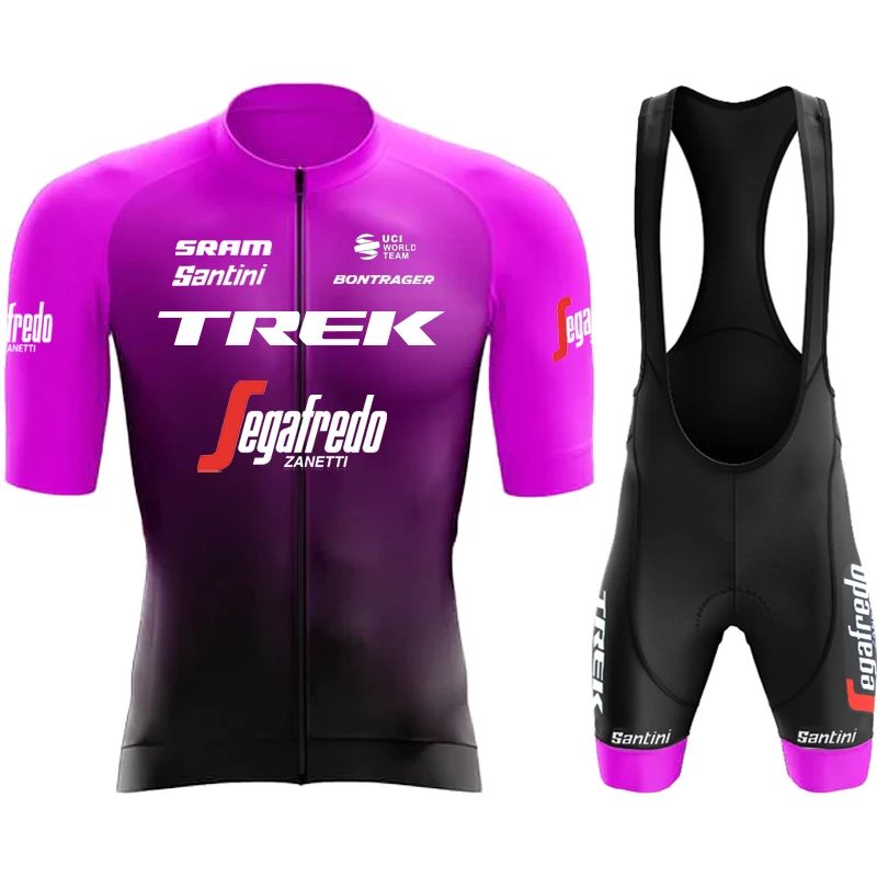 

Cycling Man Jersey Pro Team 2023 TREK Sportswear Men's Bike Clothing Shorts Clothes Summer Set Complete Sports Mens Sets Bicycle