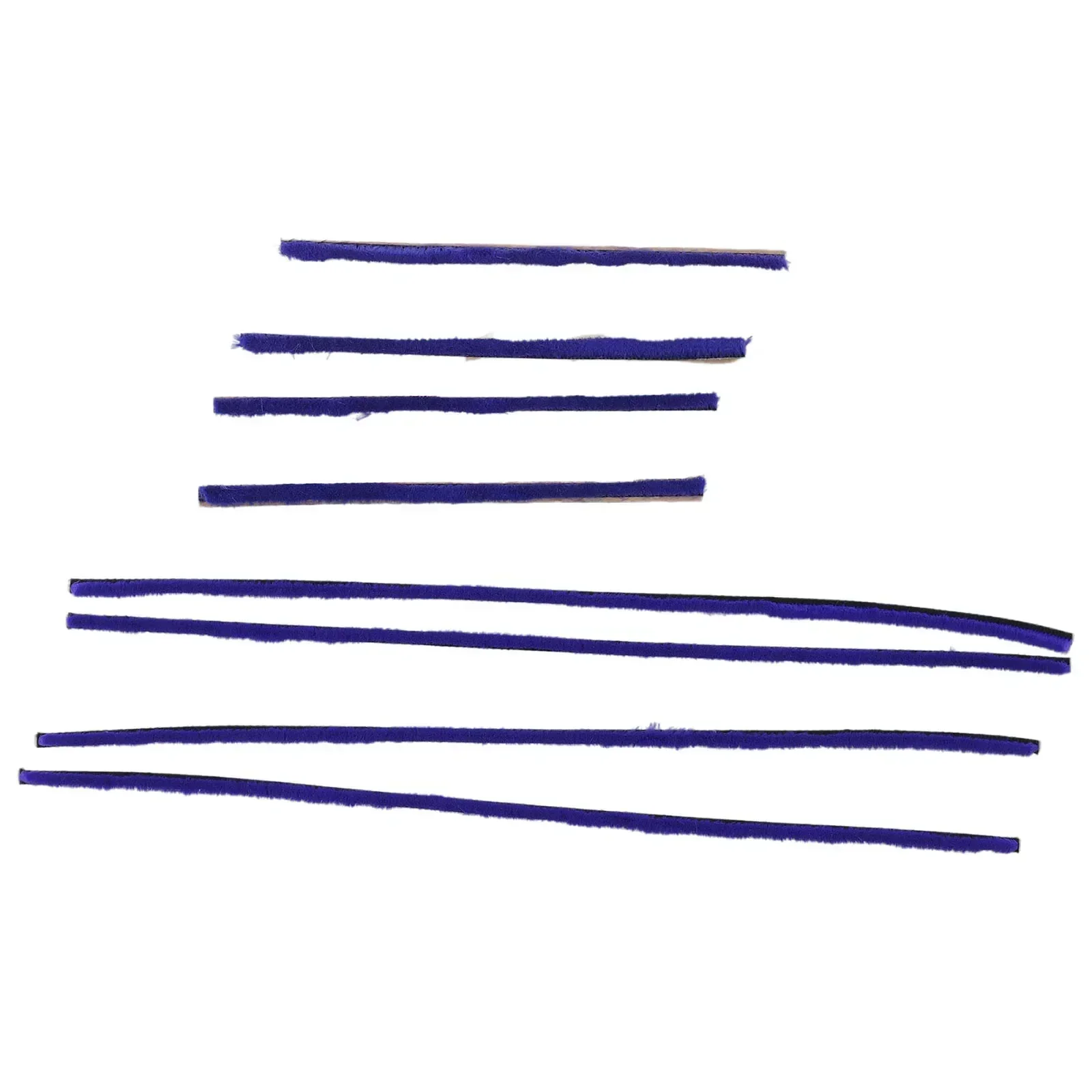 Набор мягких плюшевых полосок для пылесоса 8 шт./комплект сменные детали