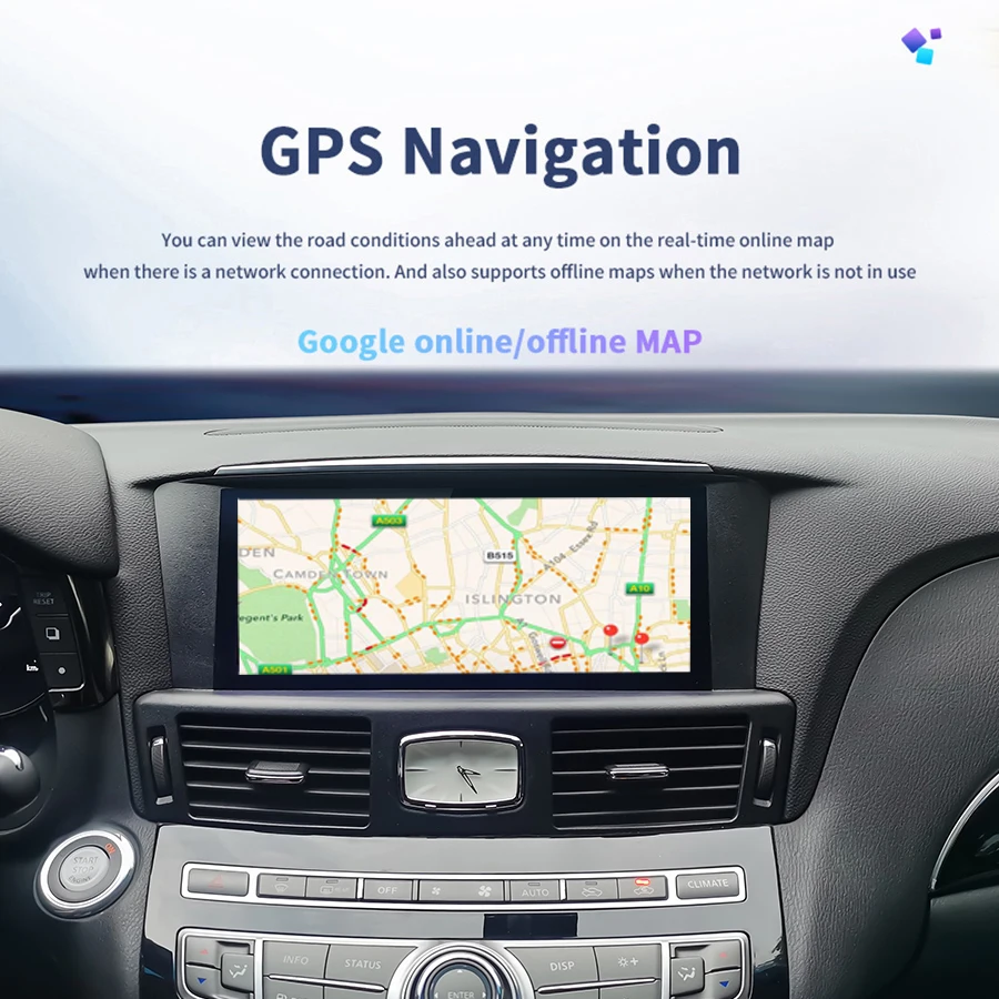 Android для Infiniti Q70 Q70L M25 M35 M37 M56 2013-2018 Авто Стерео Carplay GPS навигация автомобильное радио