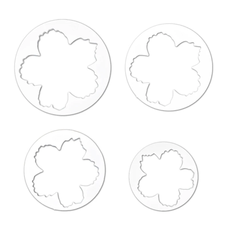 

Cookie Mold Cookie Cutter Peony Fondant Tools for Children Biscuit Baking Gadget