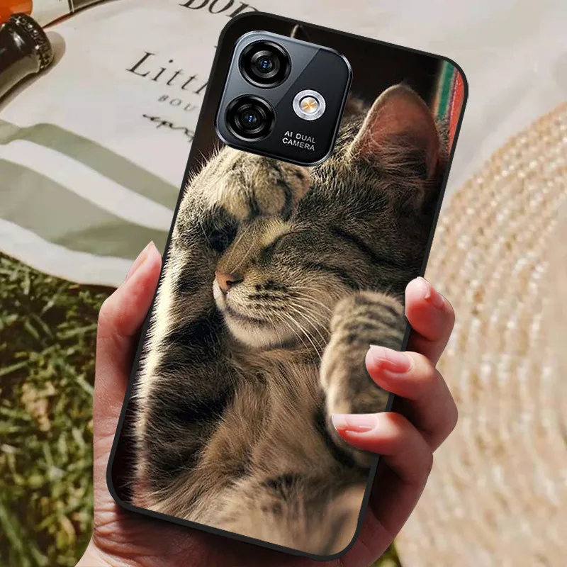 Чехол для Ulefone Note 18 Ultra силиконовая мягкая задняя крышка из ТПУ чехол-бампер Note18 6 78