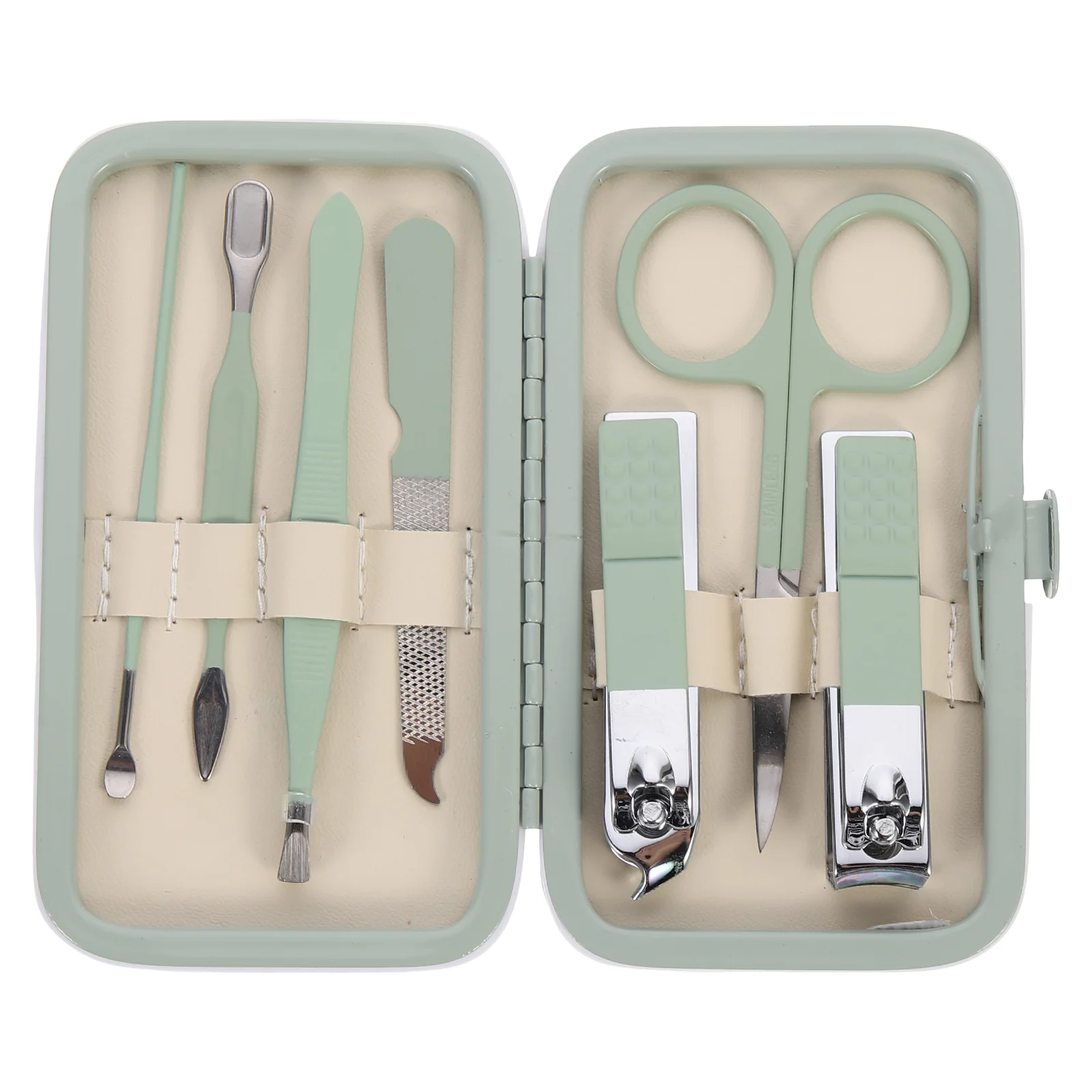 

Nail Manicure Kit Set Tools Foot Clipper Hand Trimmer Tool Cuticle Ear Grooming Pedicurefingernail Spoon Digging Shiny Toenail