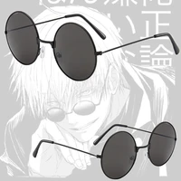 cosplay gojo satoru glasses eyewear jujutsu kaisen black sunglasses cosplay costume accessories anime props men women gift