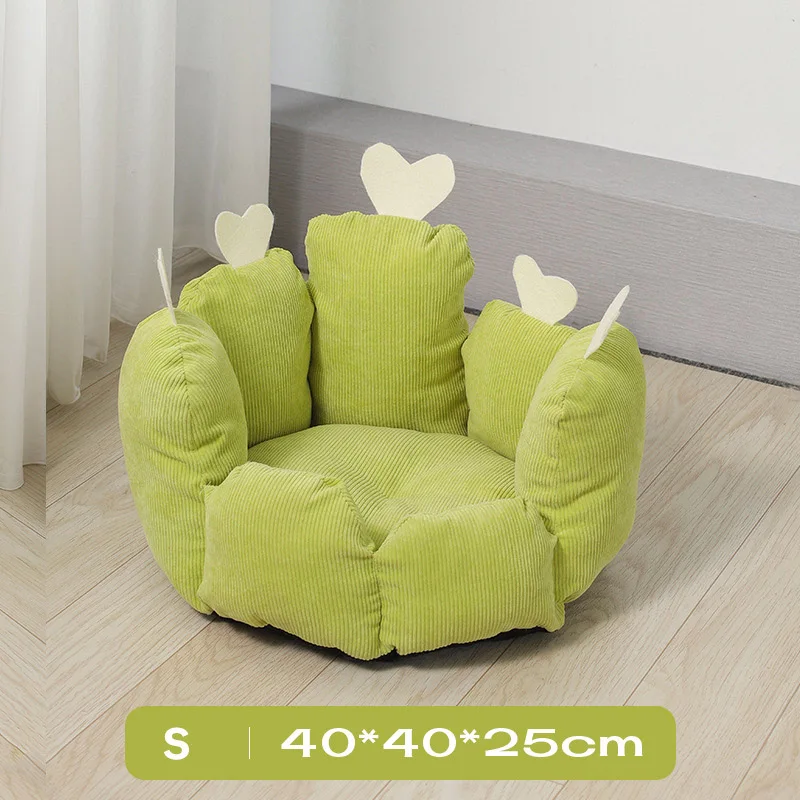 Универсальная Всесезонная Лежанка для кошек mofespop полузакрытый домик съемное и