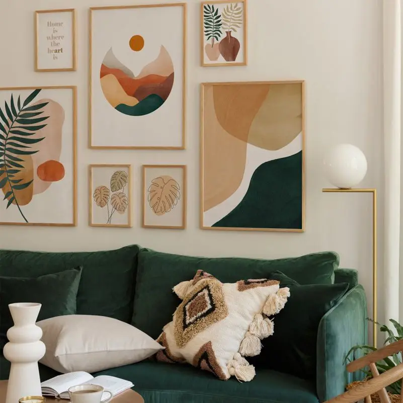 Абстрактный акварельный фотографический настенный рисунок на холсте - купить по