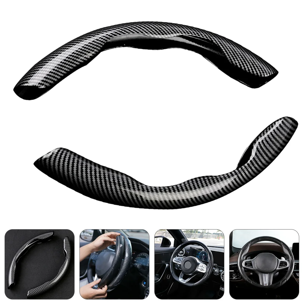 

2pcs Car Steering Accessories Car Steering Wheel Protector Car Steering Booster Steering Wheel Cover
