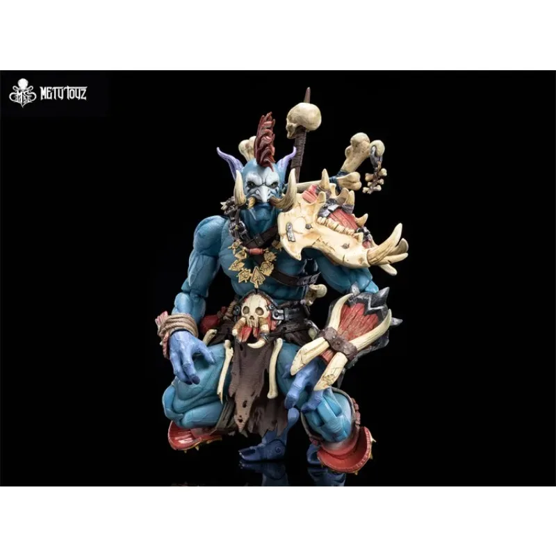 Фото Metytoyz Adventurer World Tribe Hunter Troll Hunter Senjin 1/10 Фигурка-модель для коллекции, подарок, украшение №4