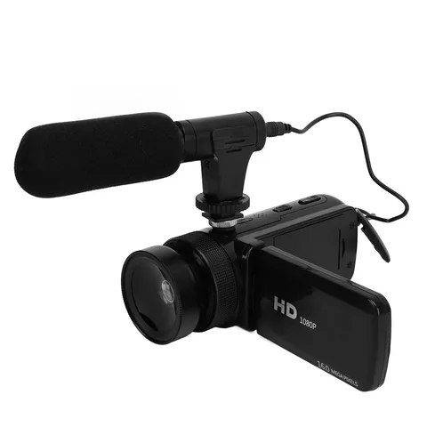 Цифровая видеокамера с зумом HD Цифровая камера циклическая запись 110-240 В для путешествий
