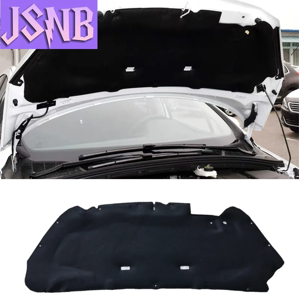 Фото Для Peugeot 308 T7 2007 ~ 2013 2008 2009 2010 2011 автомобильный капот двигателя, теплоизоляционный хлопковый звукоизоляционный коврик, аксессуары №3