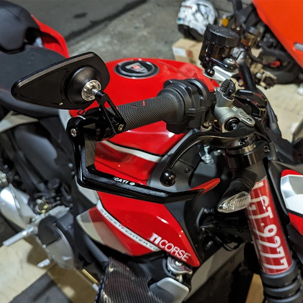 Фото Для DUCATI Panigale SR PANIGALE V4 V4S V4R V4SP Руль с ЧПУ Тормозные рычаги сцепления Protector v4s Защита сцепления от столкновений №3