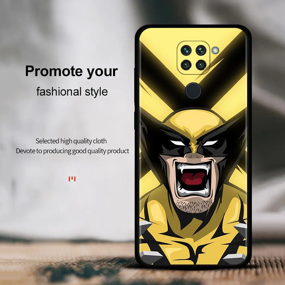Marvel Wolverine Logan James Howlett For Xiaomi Redmi Note 11 9 8 10 Pro 7 9T 8T 9S 10Lite 11T 11S Case for REDMI 9C 9A 7A |