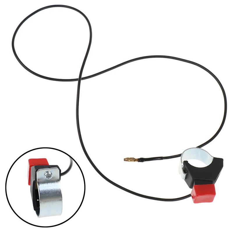 

Universal Motorcycle Handlebar Switch Horn Starter Kill Button E-Bike Motor Single Switch