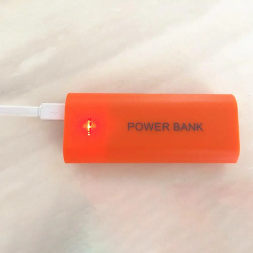 Портативный полезный чехол для внешнего аккумулятора 2x18650, прочный универсальный чехол для мобильного телефона