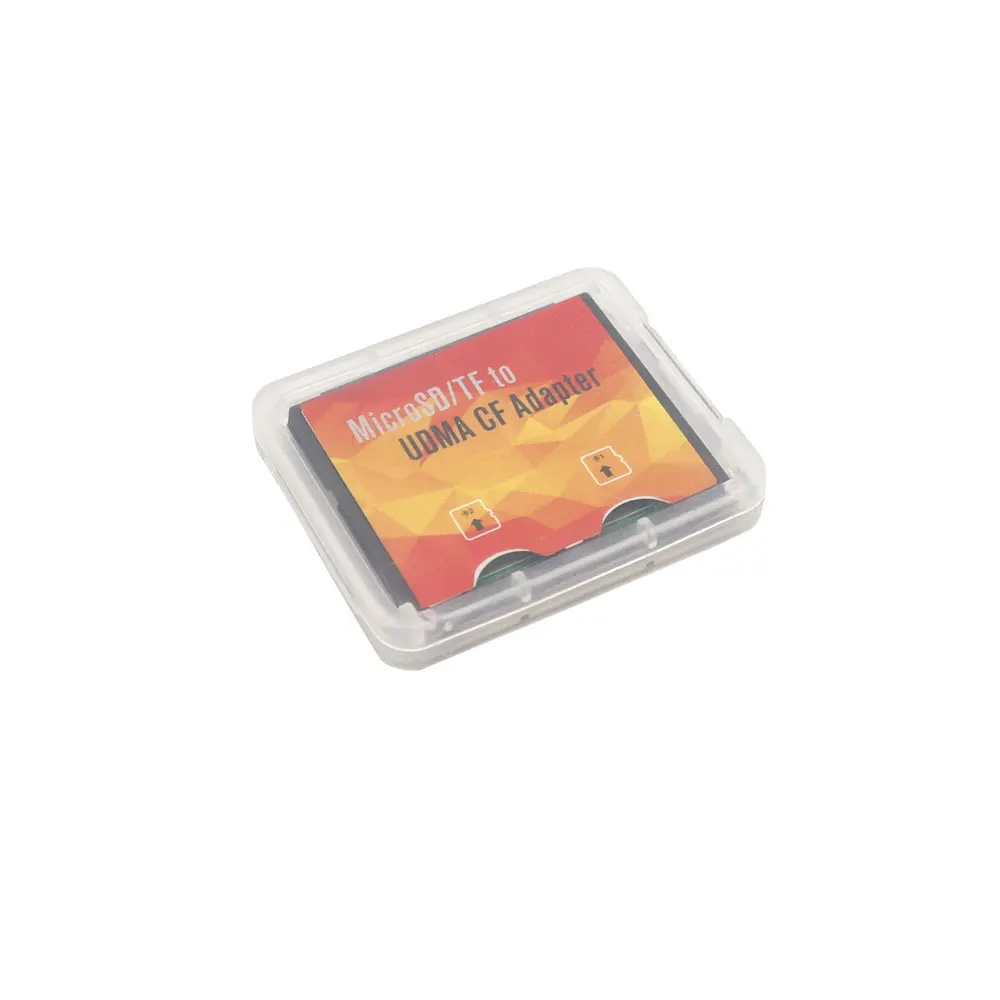 Адаптер для карт памяти Micro SD/TF/CF адаптер с двумя слотами SD/SDHC/MicroSDXC на компактный