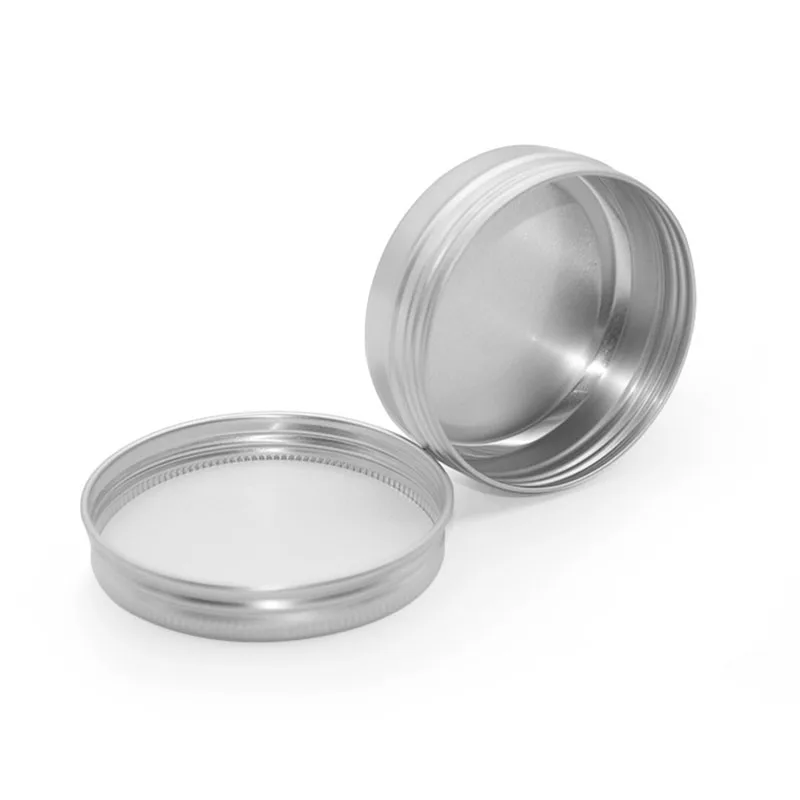 Пустые алюминиевые банки для косметики