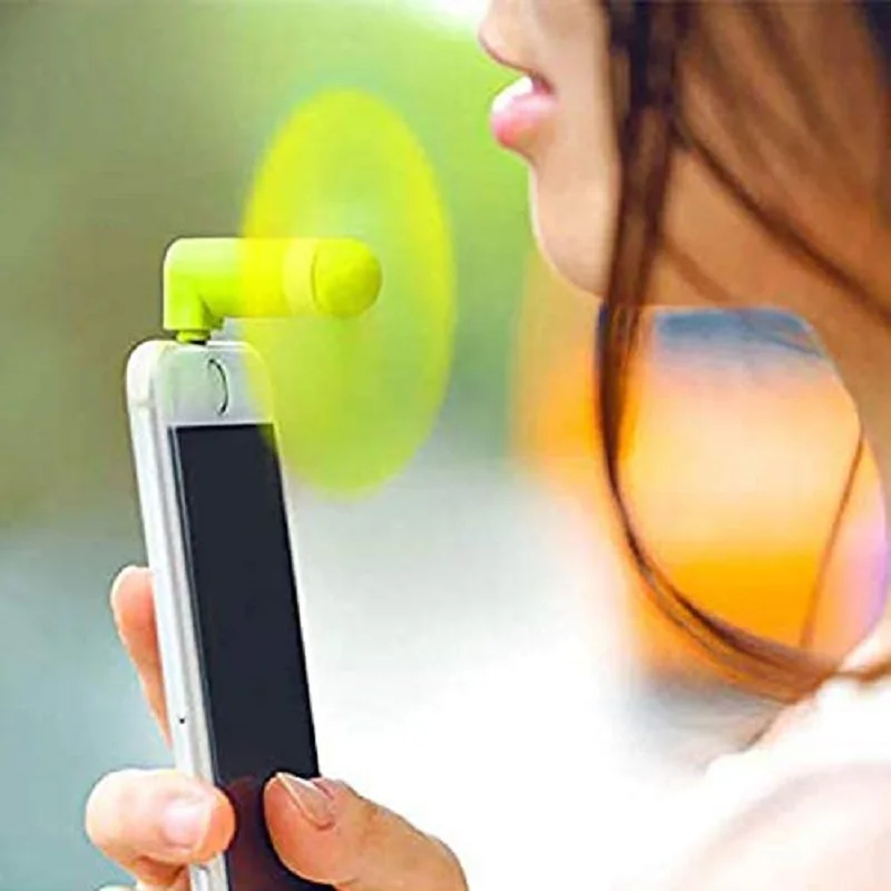 Mobile Phone Cooler Creative Mini Portable Micro Fan For iPhone 14 13 12 11 Pro Max XR X XS 8 Plus iPhone Universal Accessories