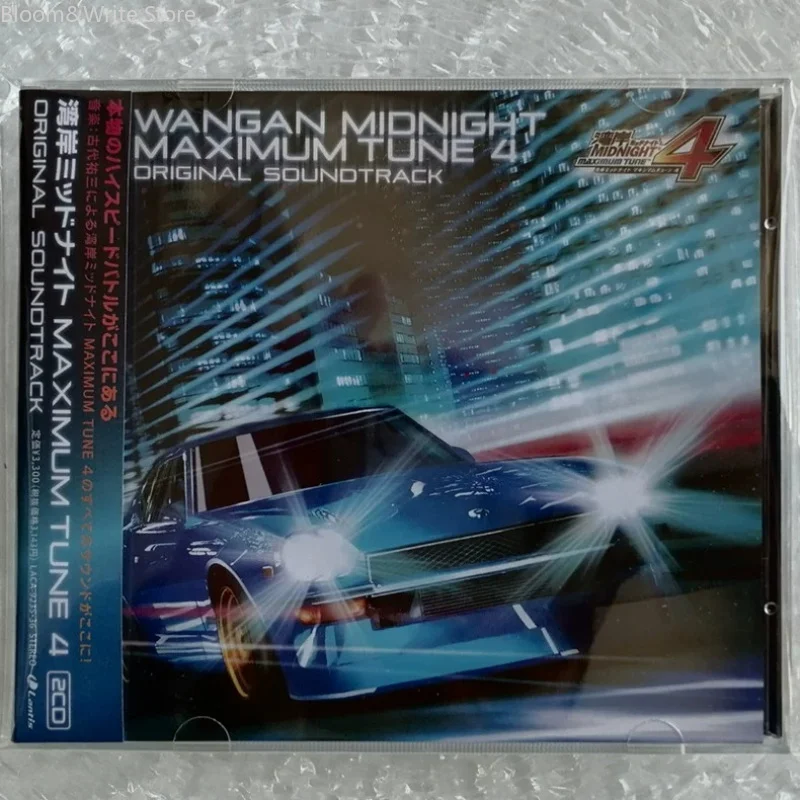 Фото Музыкальный CD-альбом Yuzo Koshiro из аниме WANGAN MIDNIGHT TUNE 4: Greatest Hits OST, 2 диска, звуковые дорожки для гоночных автомобилей, бокс-сет №1