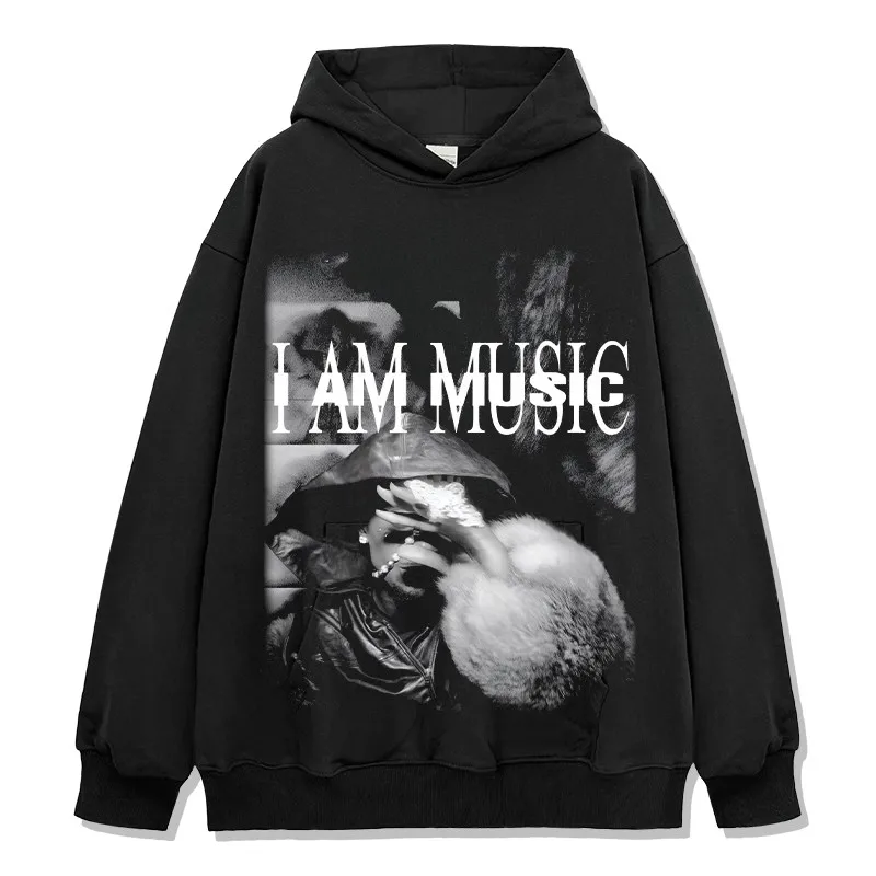 2025 I AM MUSIC Толстовка с капюшоном YVL Playboi Carti Толстовка в стиле хип-хоп WY1456 (art.: 3920d373dc7e9) - 3920d373dc7e9